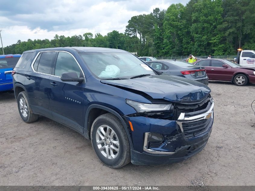 2022 Chevrolet Traverse Fwd Ls VIN: 1GNERFKW5NJ127710 Lot: 39438625