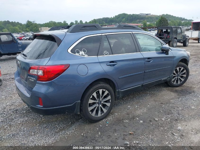 2015 Subaru Outback 2.5I Limited VIN: 4S4BSALC5F3338477 Lot: 39438633