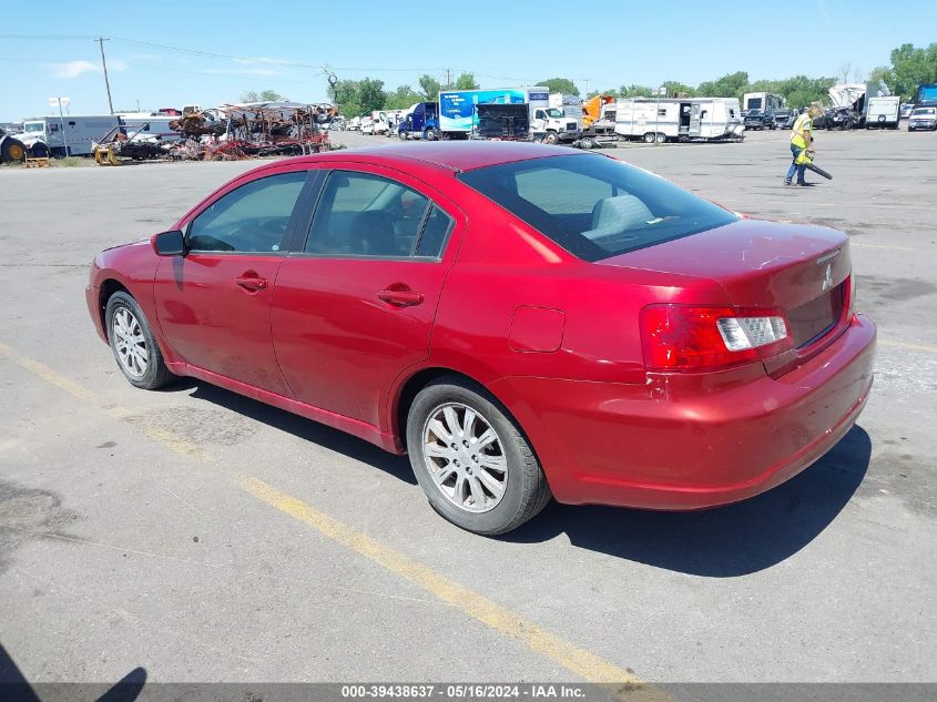 2011 Mitsubishi Galant Es VIN: 4A32B2FF2BE009148 Lot: 39438637