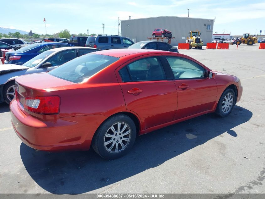 2011 Mitsubishi Galant Es VIN: 4A32B2FF2BE009148 Lot: 39438637