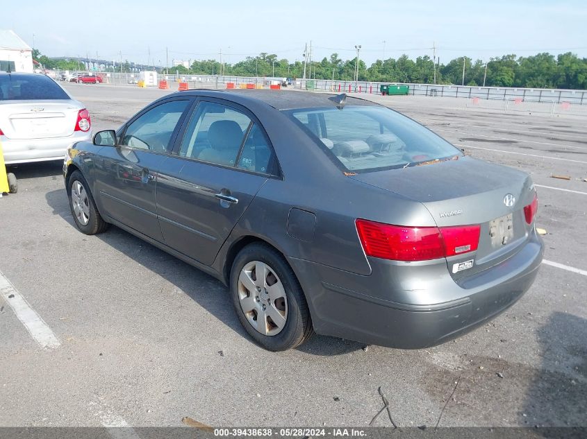 2010 Hyundai Sonata Gls VIN: 5NPET4AC0AH605766 Lot: 39438638