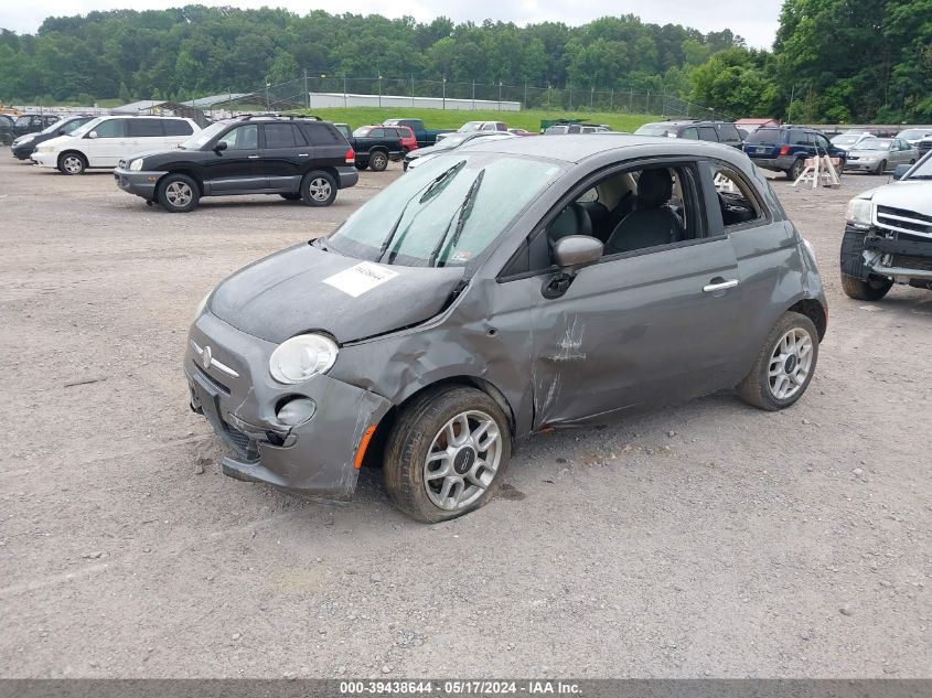 2013 Fiat 500 Pop VIN: 3C3CFFAR8DT540849 Lot: 39438644