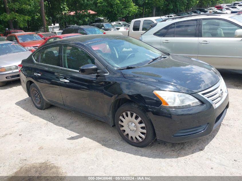 2014 Nissan Sentra Sv VIN: 3N1AB7AP3EL675065 Lot: 39438646