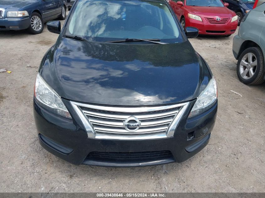 2014 Nissan Sentra Sv VIN: 3N1AB7AP3EL675065 Lot: 39438646