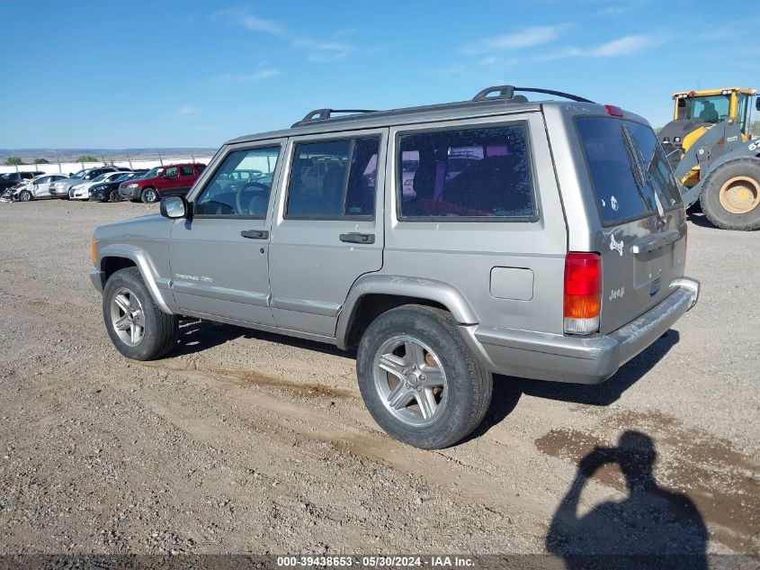 2000 Jeep Cherokee Classic VIN: 1J4FT58S7YL157906 Lot: 39438653