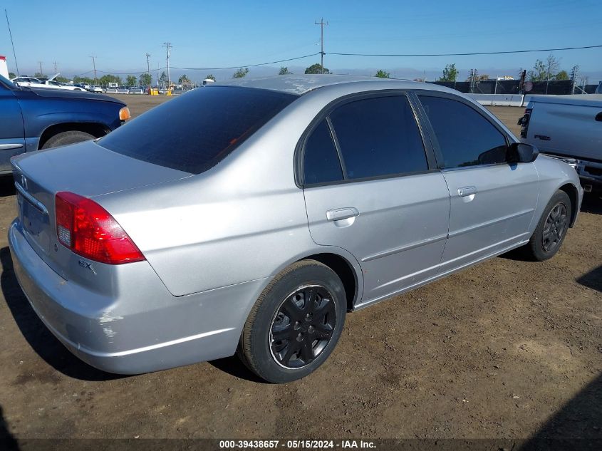 2003 Honda Civic Ex VIN: 2HGES26893H519719 Lot: 39438657