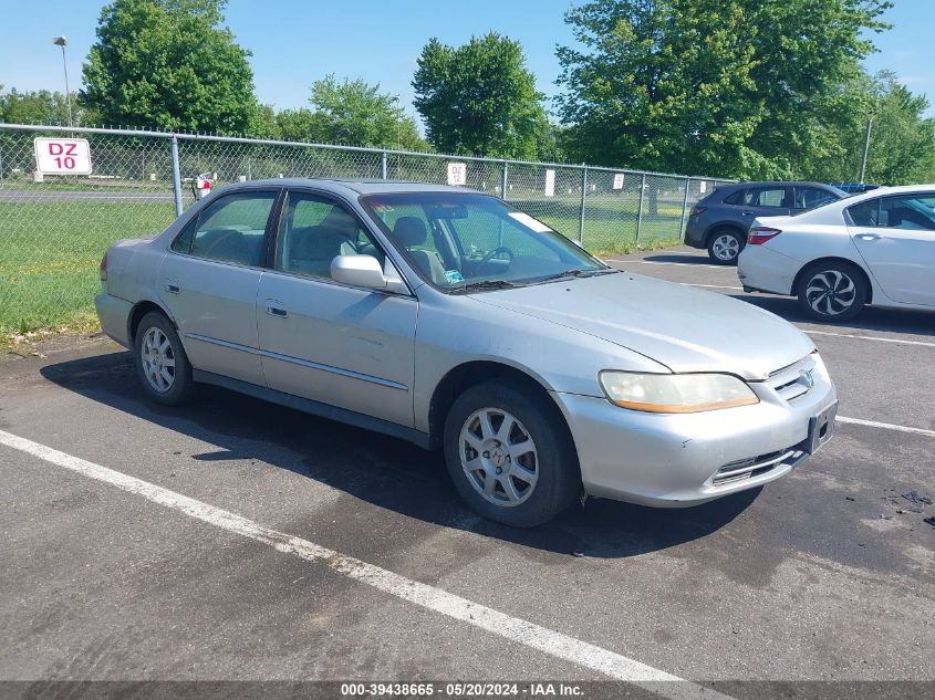 2002 Honda Accord Ex/Se VIN: 1HGCG668X2A137258 Lot: 39438665