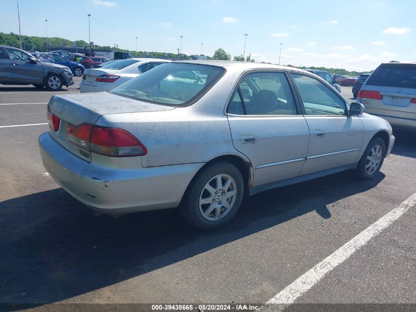 2002 Honda Accord Ex/Se VIN: 1HGCG668X2A137258 Lot: 39438665