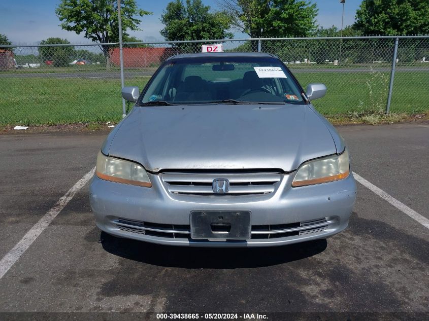 2002 Honda Accord Ex/Se VIN: 1HGCG668X2A137258 Lot: 39438665