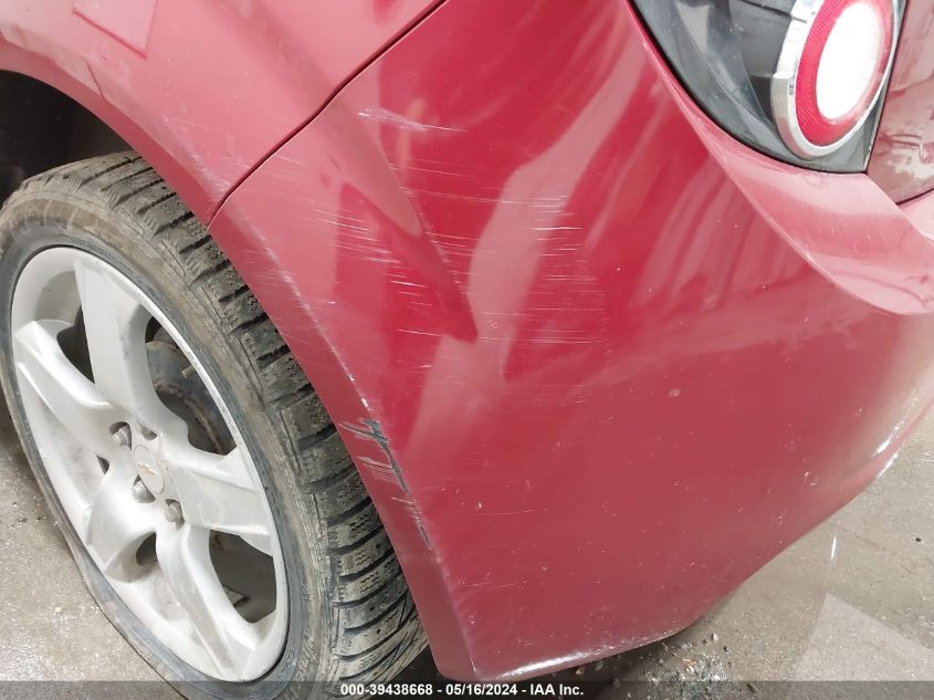 2012 Chevrolet Sonic 2Lz VIN: 1G1JE6SH9C4126388 Lot: 39438668