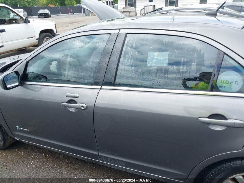 2012 Ford Fusion Hybrid VIN: 3FADP0L36CR215668 Lot: 39438676