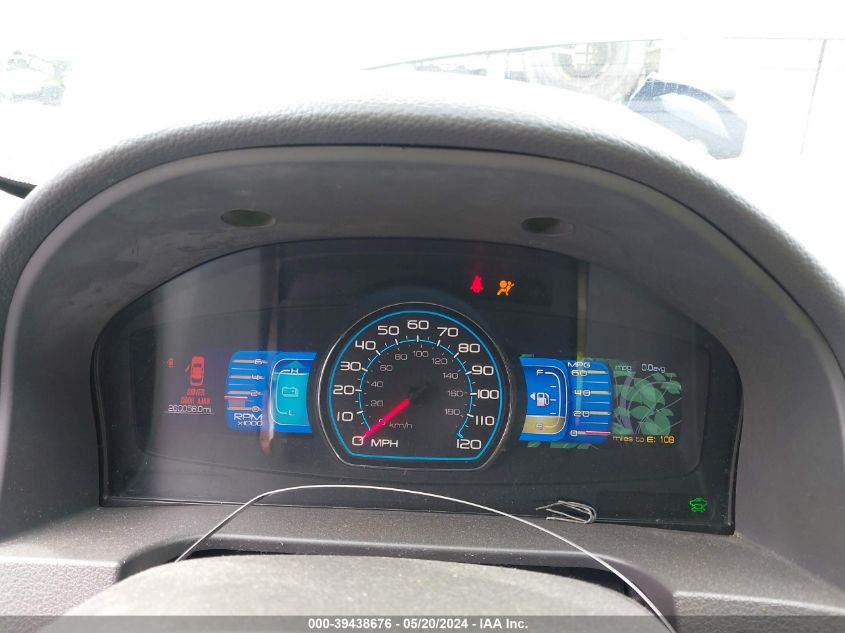 2012 Ford Fusion Hybrid VIN: 3FADP0L36CR215668 Lot: 39438676