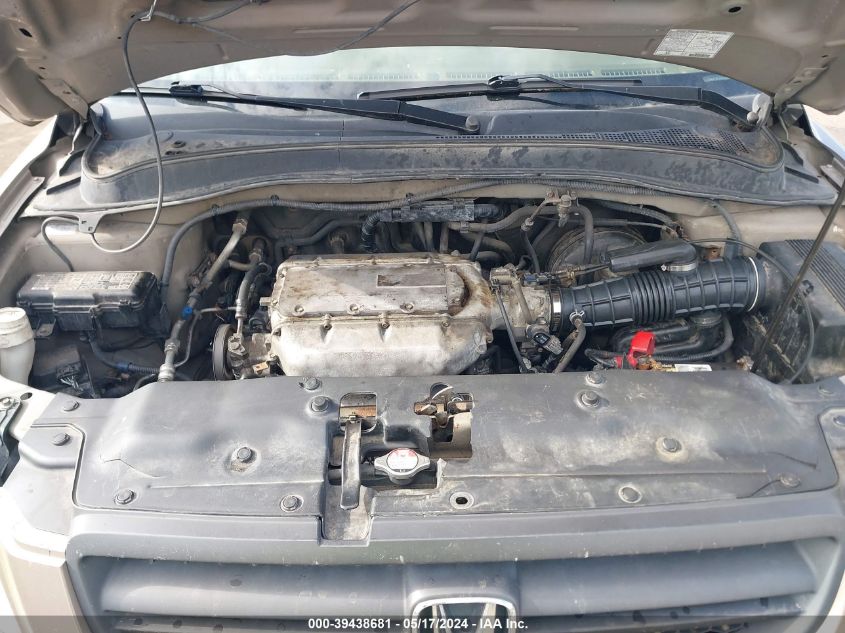 2004 Honda Pilot Ex-L VIN: 2HKYF18574H531440 Lot: 39438681