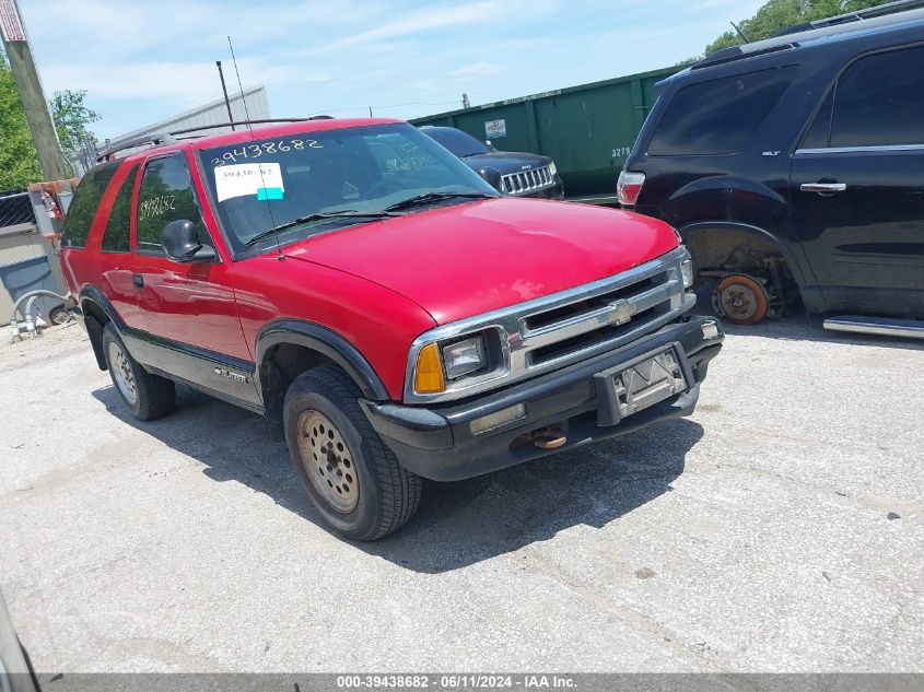 1995 Chevrolet Blazer VIN: 1GNCT18W3S2197411 Lot: 39438682