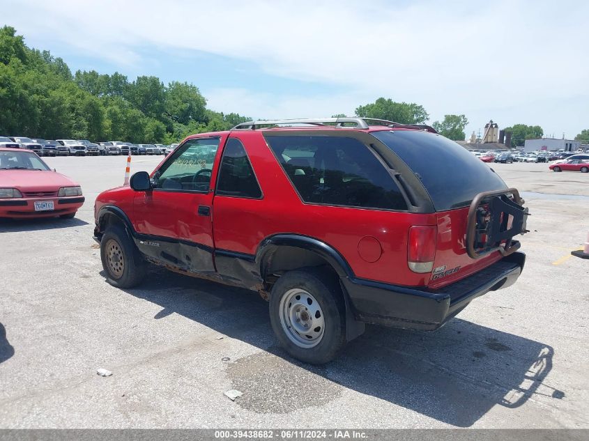 1995 Chevrolet Blazer VIN: 1GNCT18W3S2197411 Lot: 39438682