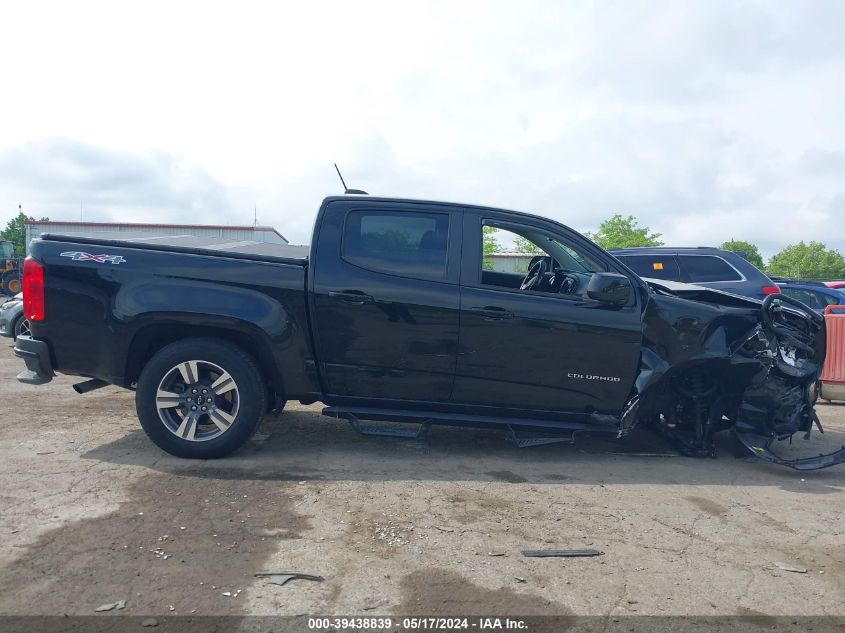 2022 Chevrolet Colorado 4Wd Short Box Wt VIN: 1GCGTBENXN1106804 Lot: 39438839