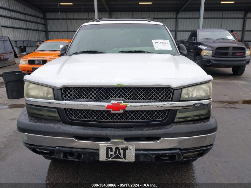 2004 Chevrolet Avalanche 1500 VIN: 3GNEC12T64G118489 Lot: 39438866