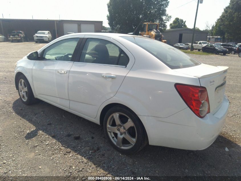 2013 Chevrolet Sonic Ltz Auto VIN: 1G1JE5SG5D4174022 Lot: 39438936