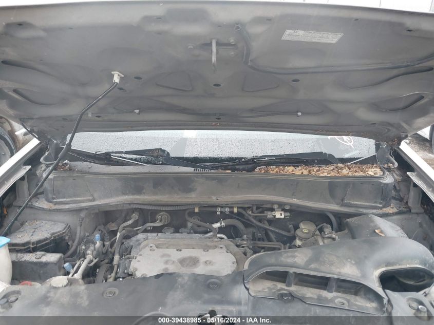 2011 Honda Pilot Ex-L VIN: 5FNYF3H75BB023542 Lot: 39438985