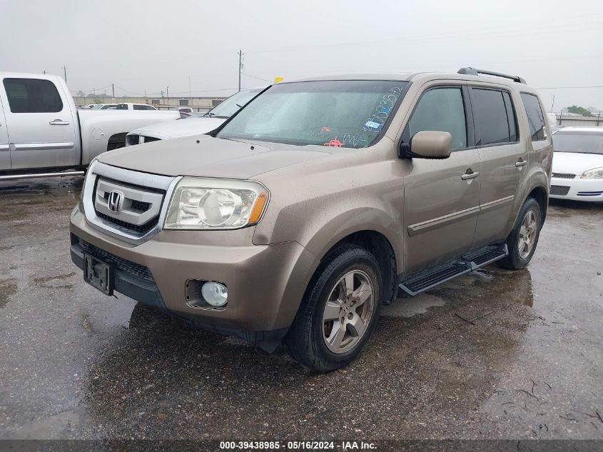 2011 Honda Pilot Ex-L VIN: 5FNYF3H75BB023542 Lot: 39438985