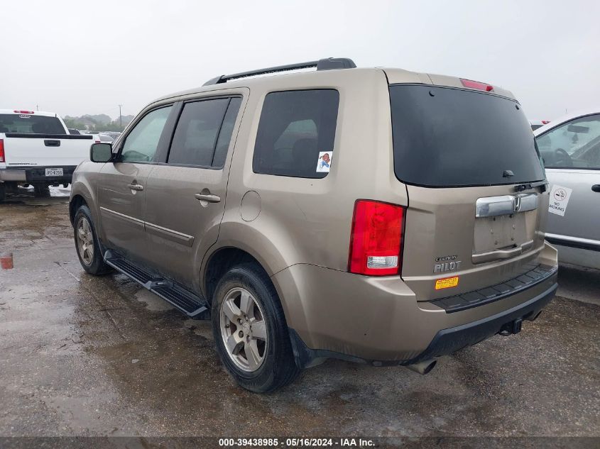 2011 Honda Pilot Ex-L VIN: 5FNYF3H75BB023542 Lot: 39438985