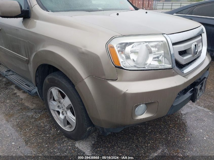 2011 Honda Pilot Ex-L VIN: 5FNYF3H75BB023542 Lot: 39438985