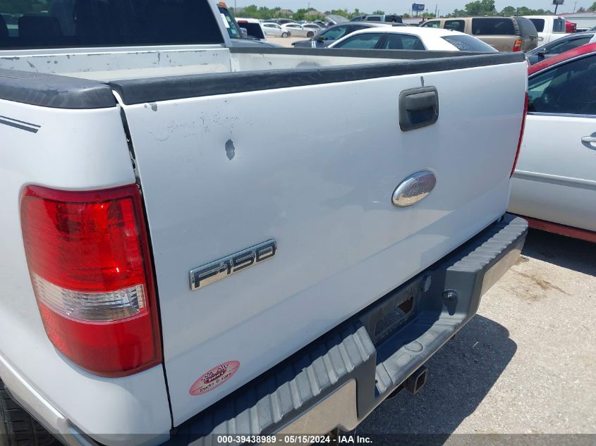 2006 Ford F-150 Xlt VIN: 1FTRW12W66KD87521 Lot: 39438989