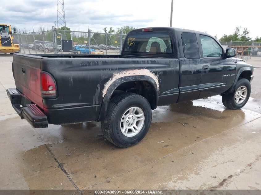 2002 Dodge Dakota Sport VIN: 1B7GG32N52S691540 Lot: 39438991