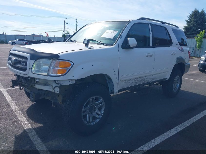 2004 Toyota Sequoia Sr5 V8 VIN: 5TDBT44A34S212257 Lot: 39438995