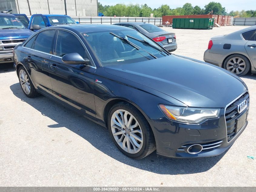 2012 Audi A6 3.0 Premium VIN: WAUGGAFC7CN065952 Lot: 39439002