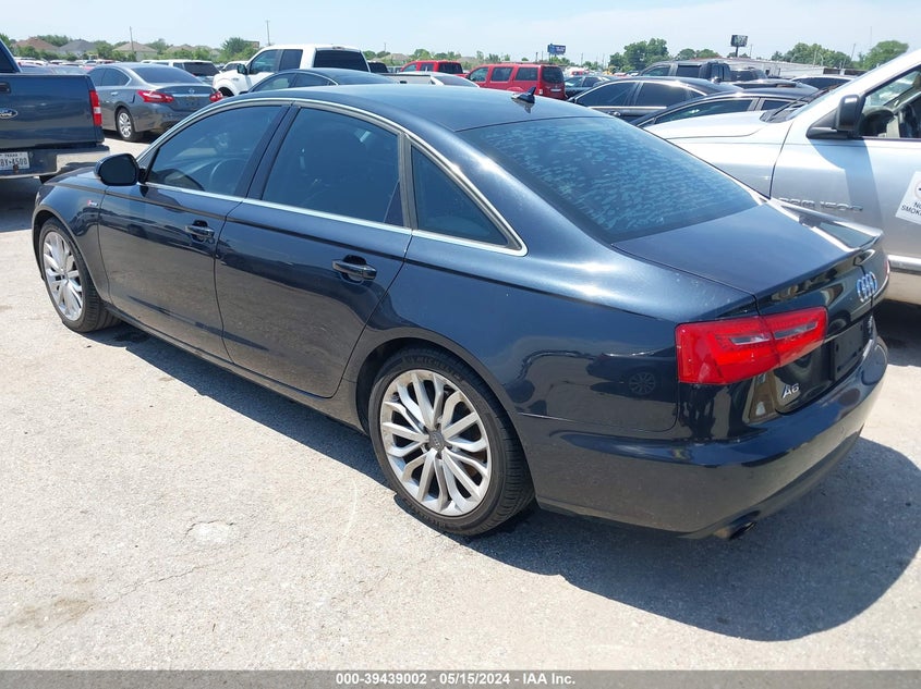 2012 Audi A6 3.0 Premium VIN: WAUGGAFC7CN065952 Lot: 39439002
