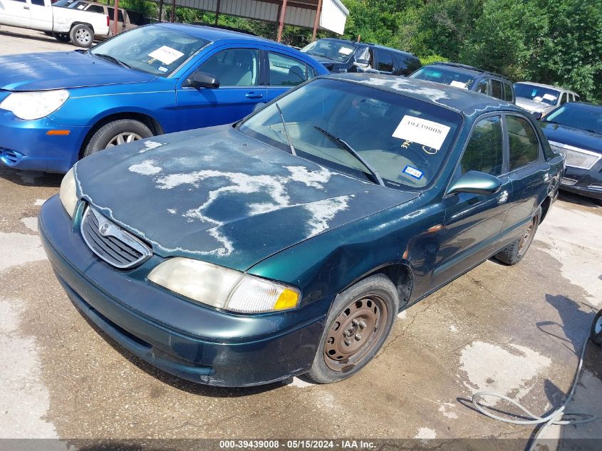 1999 Mazda 626 Es V6/Lx (V6) VIN: 1YVGF22DXX5845468 Lot: 39439008