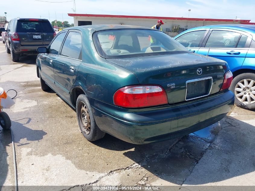 1999 Mazda 626 Es V6/Lx (V6) VIN: 1YVGF22DXX5845468 Lot: 39439008