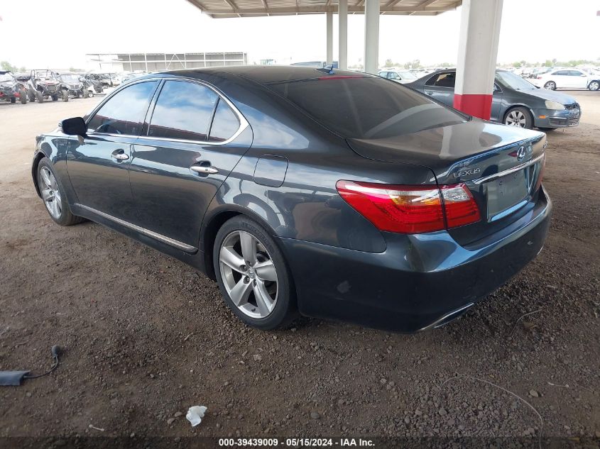 2010 Lexus Ls 460 VIN: JTHBL5EF3A5091813 Lot: 39439009