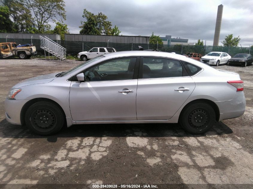 2015 Nissan Sentra Sv VIN: 3N1AB7AP3FL671437 Lot: 39439028