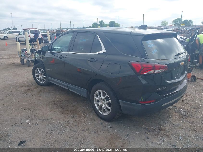 2022 Chevrolet Equinox Fwd 2Fl VIN: 2GNAXJEVXN6120906 Lot: 39439036