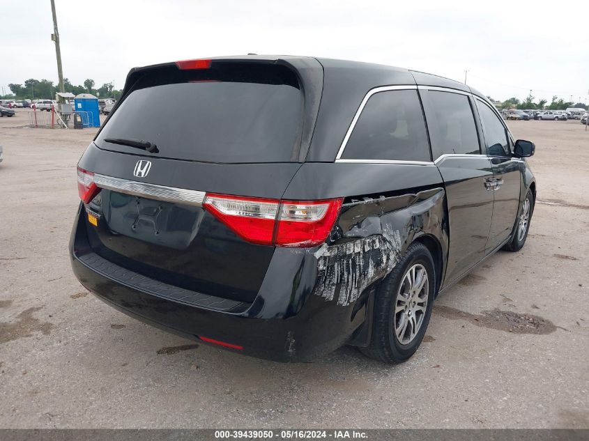 2011 Honda Odyssey Ex-L VIN: 5FNRL5H67BB080339 Lot: 39439050