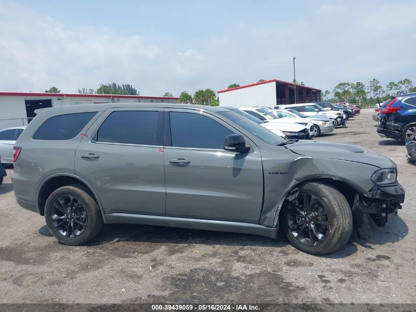 2021 Dodge Durango R/T Rwd VIN: 1C4SDHCT8MC519819 Lot: 39439059
