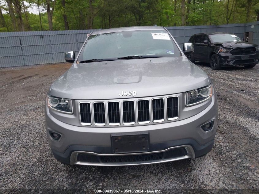 2015 Jeep Grand Cherokee Limited VIN: 1C4RJFBGXFC123149 Lot: 39439067