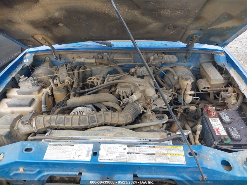 2000 Ford Ranger Xl/Xlt VIN: 1FTYR14V4YTA69045 Lot: 39439068