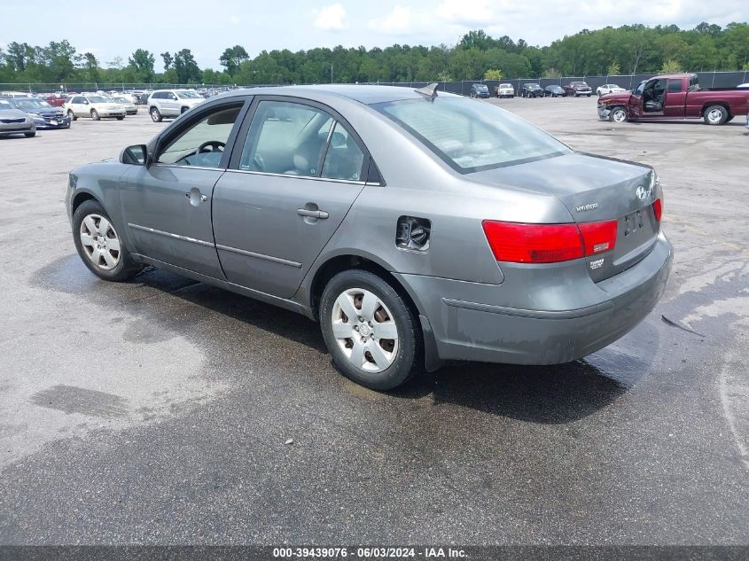 2009 Hyundai Sonata Gls VIN: 5NPET46C99H572710 Lot: 39439076