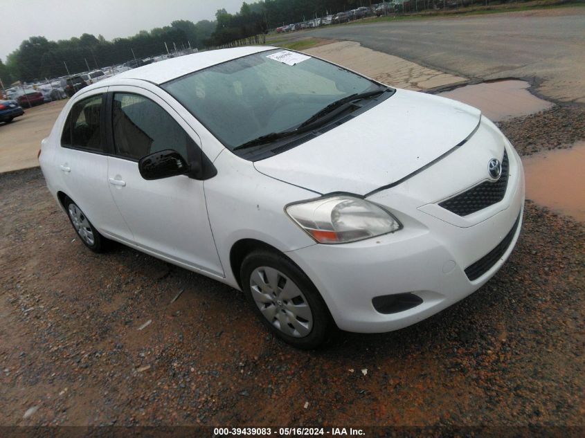 2012 Toyota Yaris VIN: JTDBT4K35CL036378 Lot: 39439083