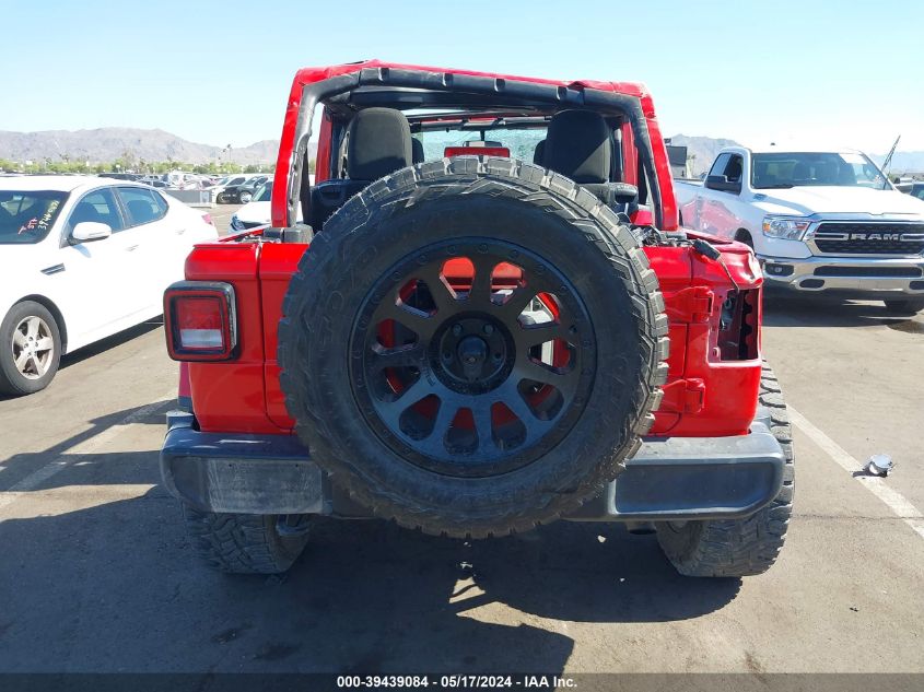 2019 Jeep Wrangler Unlimited Sahara 4X4 VIN: 1C4HJXEN0KW586048 Lot: 39439084