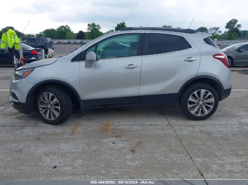 2019 Buick Encore Fwd Preferred VIN: KL4CJASB7KB787688 Lot: 39439092