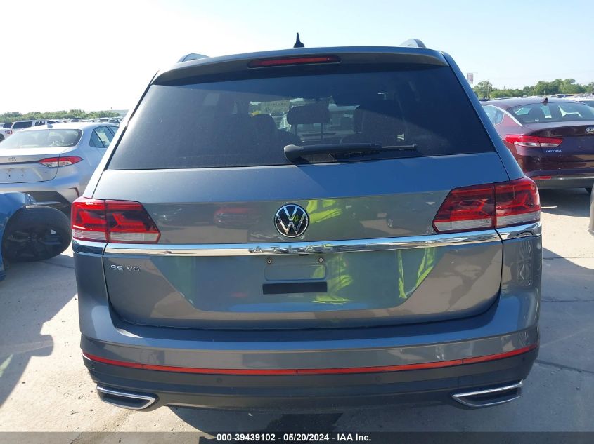 2021 Volkswagen Atlas 3.6L V6 Se W/Technology VIN: 1V2WR2CA4MC583028 Lot: 39439102