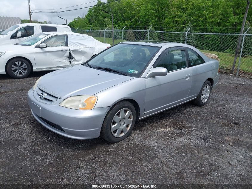 1HGEM229X2L014895 | 2002 HONDA CIVIC