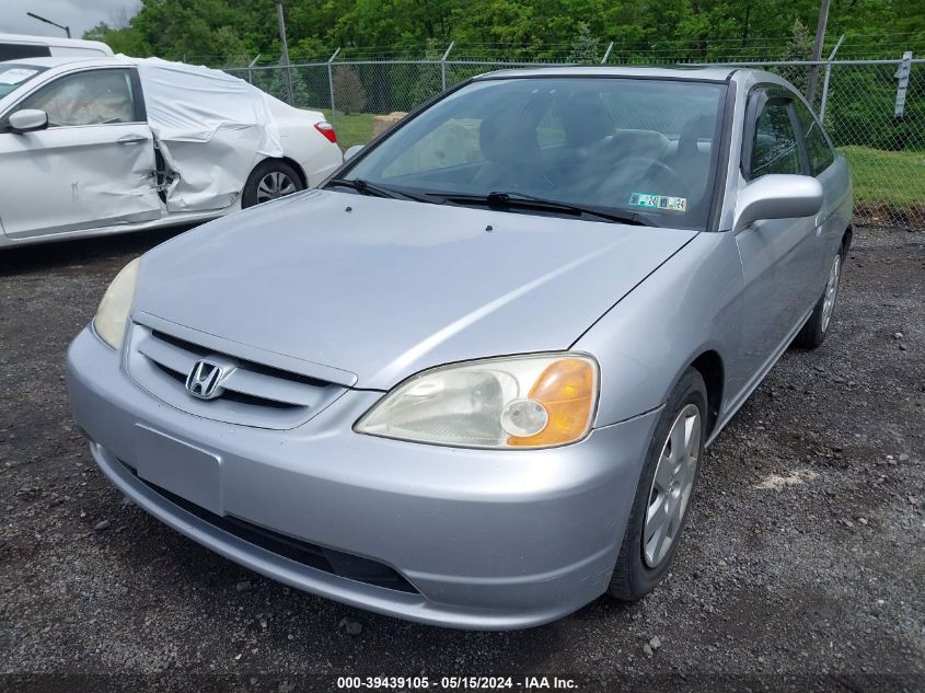 1HGEM229X2L014895 | 2002 HONDA CIVIC