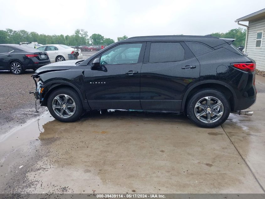 2023 Chevrolet Blazer Fwd 2Lt VIN: 3GNKBCR40PS142921 Lot: 39439114