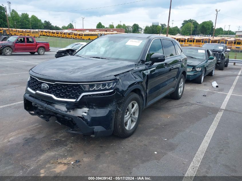 2021 Kia Sorento Lx VIN: 5XYRG4LC3MG073105 Lot: 39439142