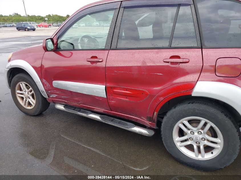 2001 Toyota Rav4 VIN: JTEGH20V710017065 Lot: 39439144